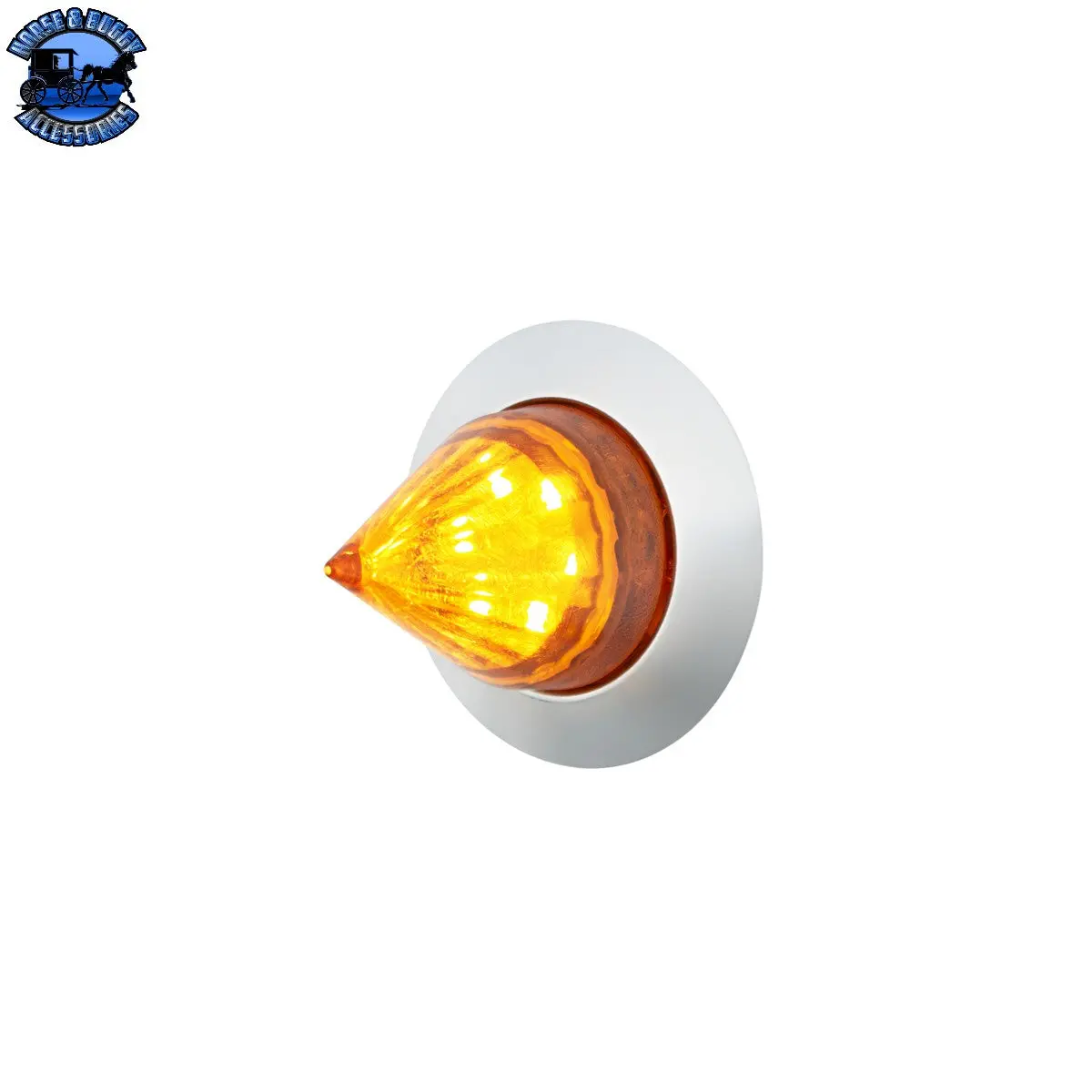 6 Led Dual Function 1-1/4" Spike Light With Stainless Steel Bezel (Choose Led/Lens) 1