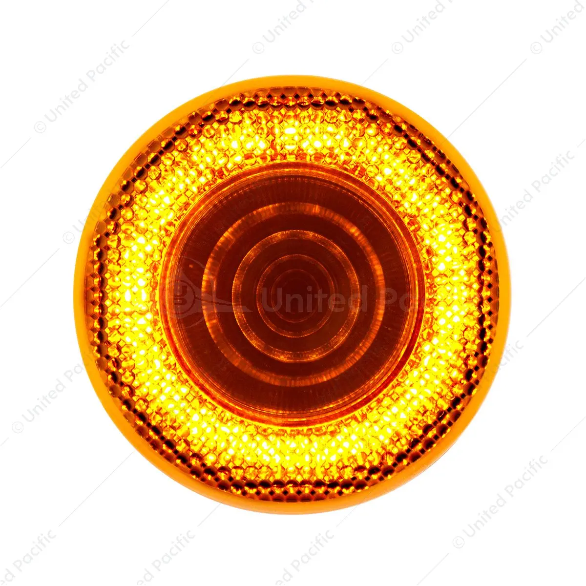Up-36560 12 Led 2-1/2" Mirage Light (Clearance/Marker) - Amber Led/Amber Lens 1