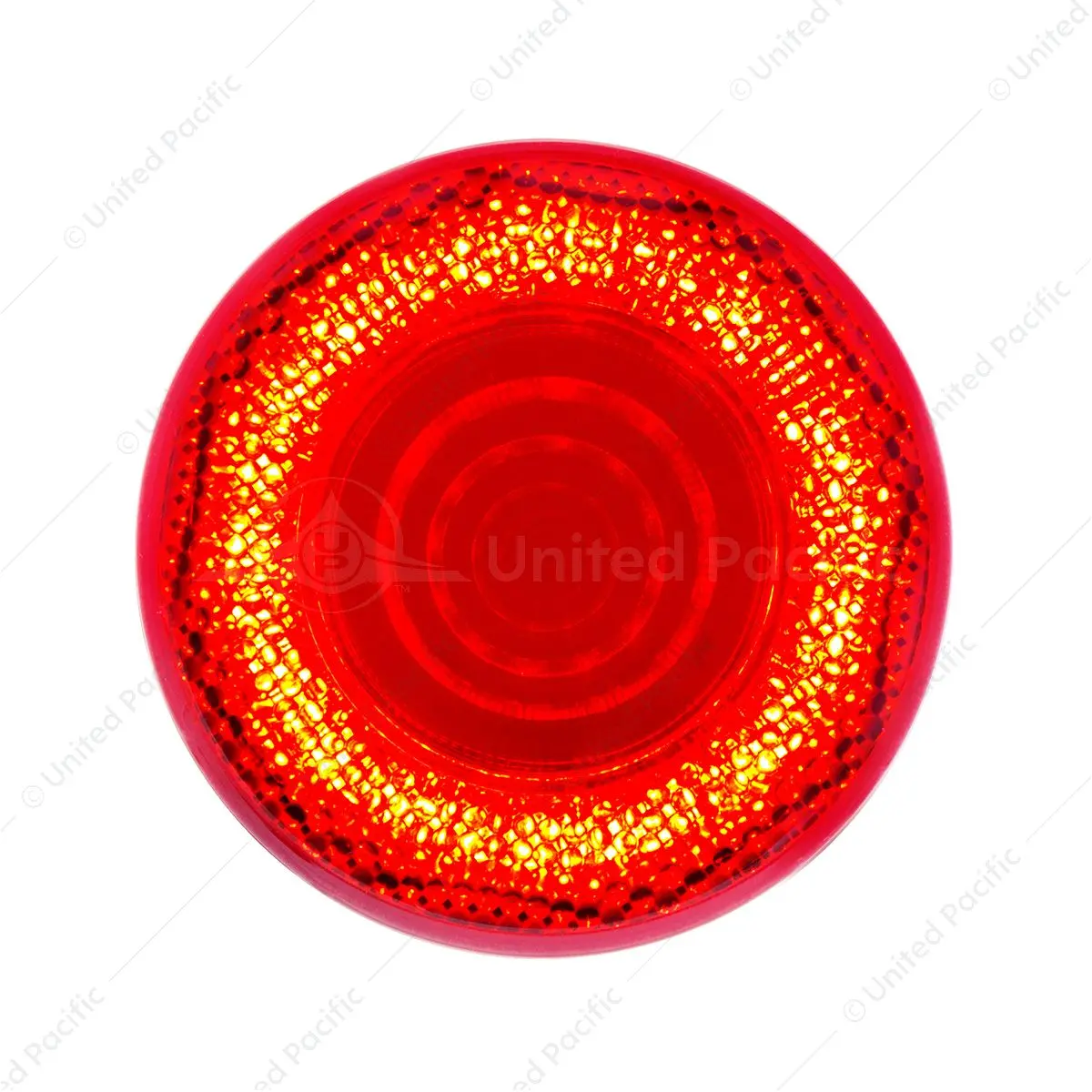Up-36561 12 Led 2-1/2" Mirage Light (Clearance/Marker) - Red Led/Red Lens 1