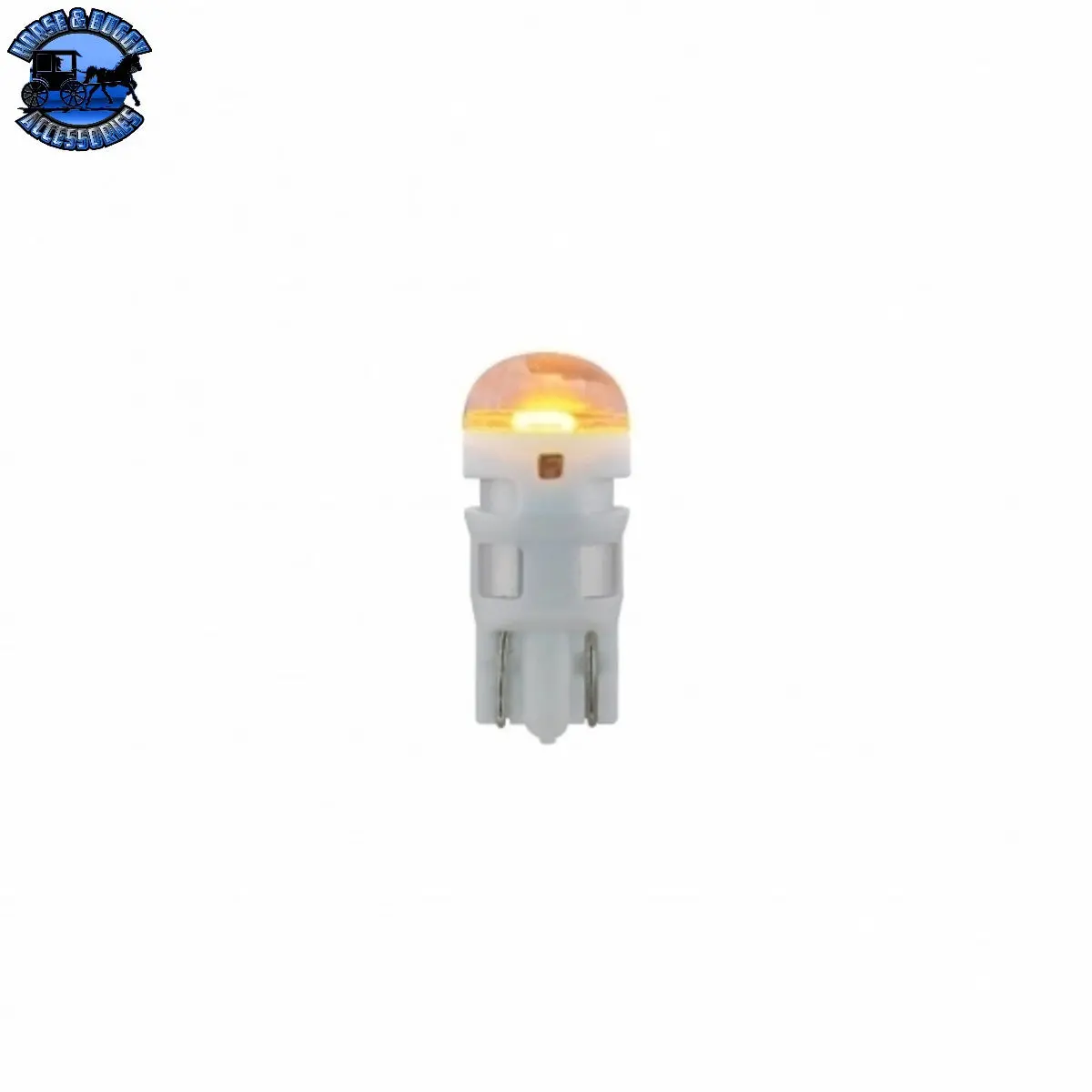 Up-36917 High Power Single Led 194/T10 Bulb - Amber (2-Pack) 1