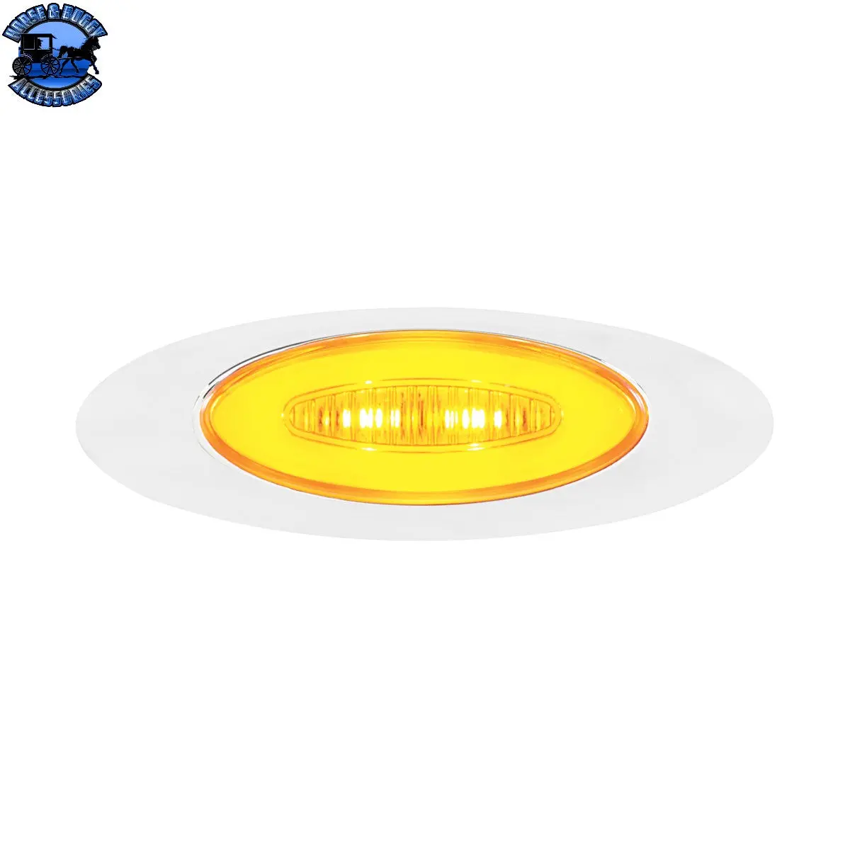 Up-36984 6 Led M5 Millennium Glolight (Clearance/Marker) - Amber Led/Amber Lens 1