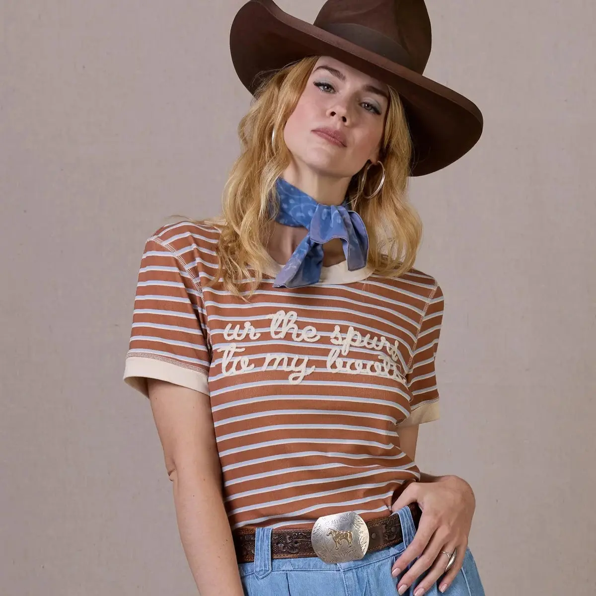 Spurs To My Boots Tee By Double D Ranch 1