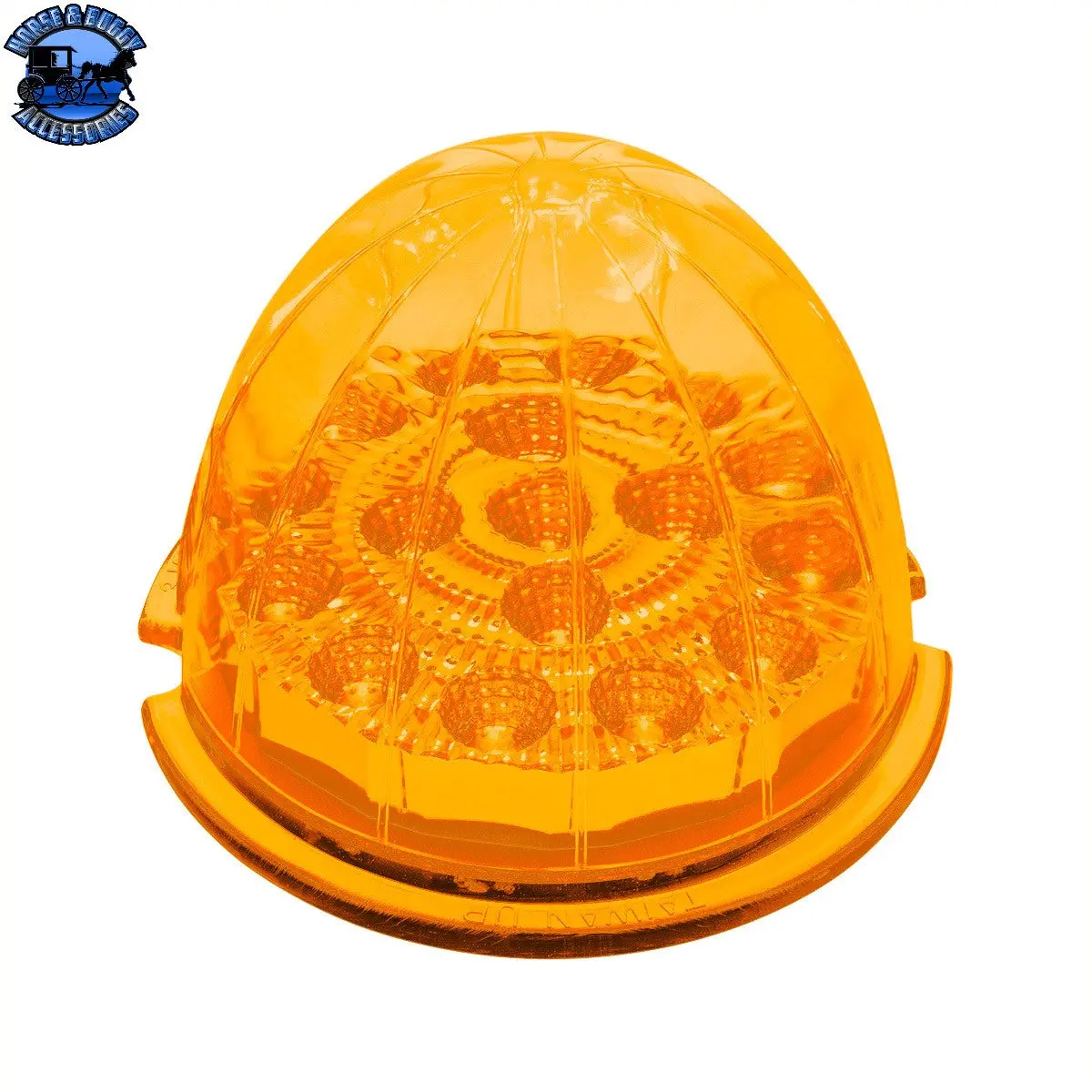 Up-39320 17 Led Dual Function Reflector Cab Light - Amber Led/Amber Lens 1
