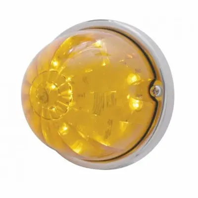 Up-39596 17 Led Watermelon Flush Mount Kit With Low Profile Bezel - Amber Led/Amber Lens 1