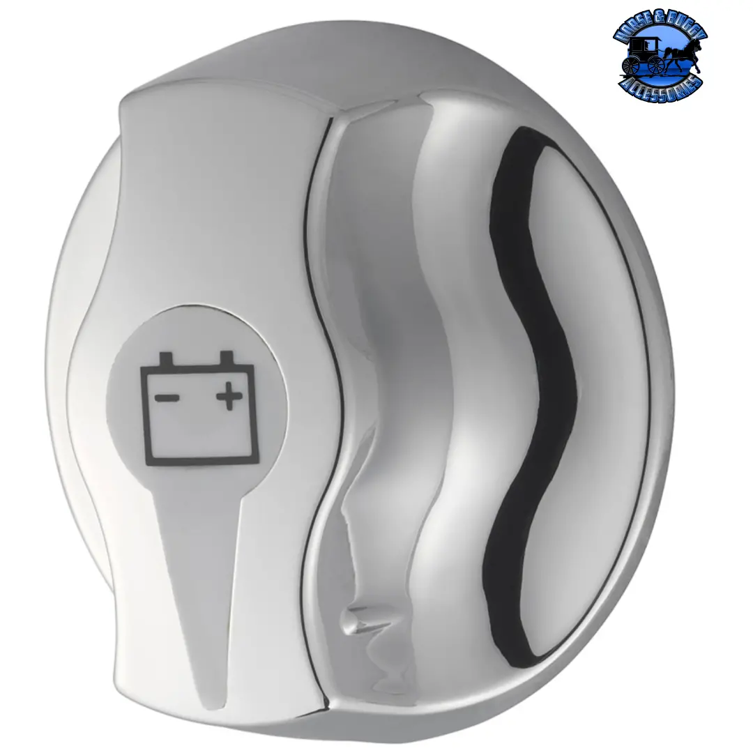 Chrome Battery Disconnect Knob For Freightliner #42413 1