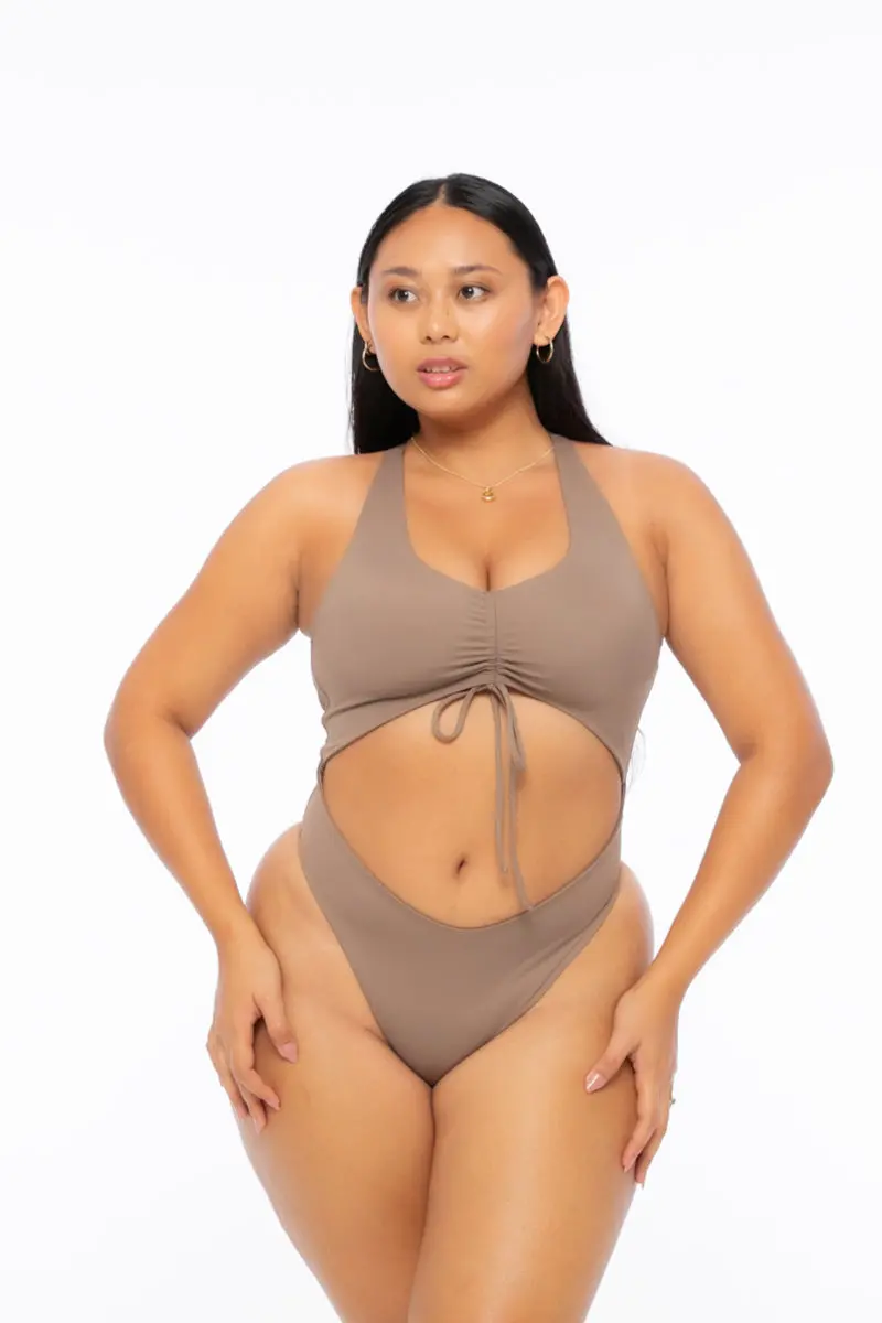 Nona Perkasa Hotline Bodysuit - Mocha 1
