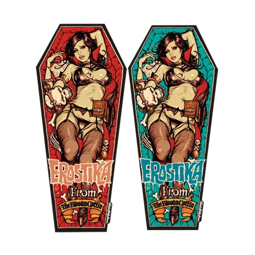"Vampire Of Erostika" Sticker 1