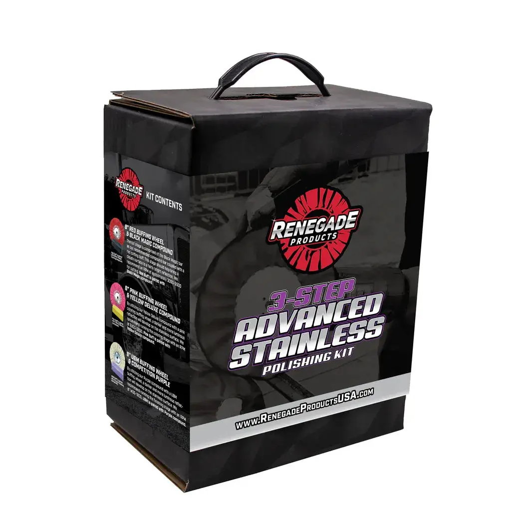 Rp-Lfgrpkr-Bd-Sspk 3-Step Advanced Stainless Steel Polishing Kit 1