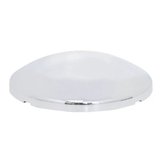 40139 Chrome Plastic Front & Rear Axle Cover Hub Cap 1