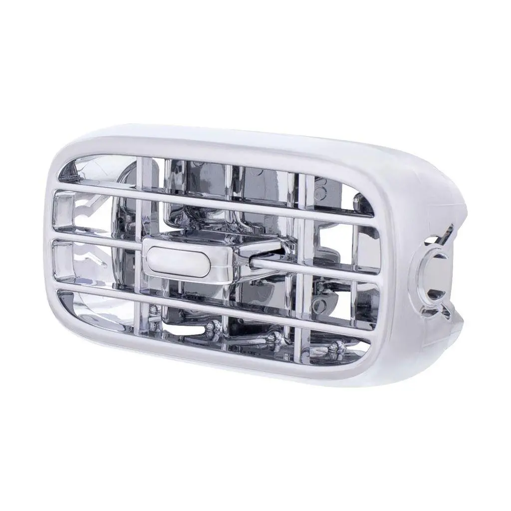 Up-41186 Chrome Plastic A/C Vent For 2006+ Peterbilt - Main Vent Up-41186 1