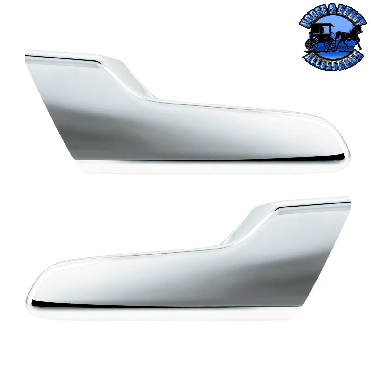 Up-41549 Chrome Plastic Interior Door Handle Cover For 2013-2025 Kenworth T680 1