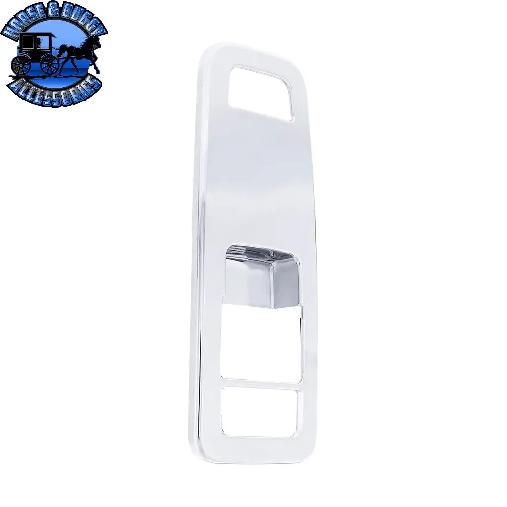 Chrome Plastic Door Switch Cover For 2013-2024 Kenworth T680 (Choose Side) (Choose Cutout) 2