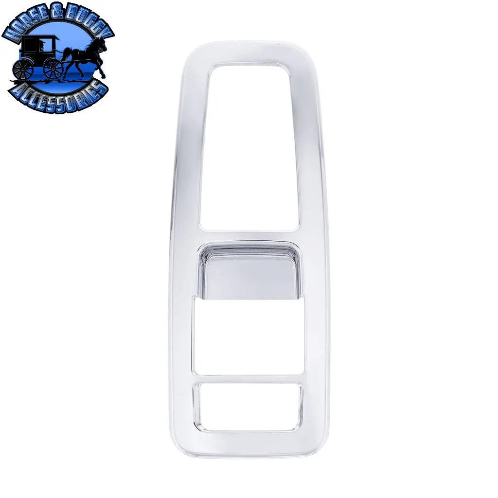 Chrome Plastic Door Switch Cover For 2013-2024 Kenworth T680 (Choose Side) (Choose Cutout) 2