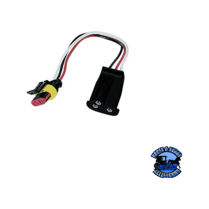 417-491 Plug, Led Adapter Pl3 To Amp 1