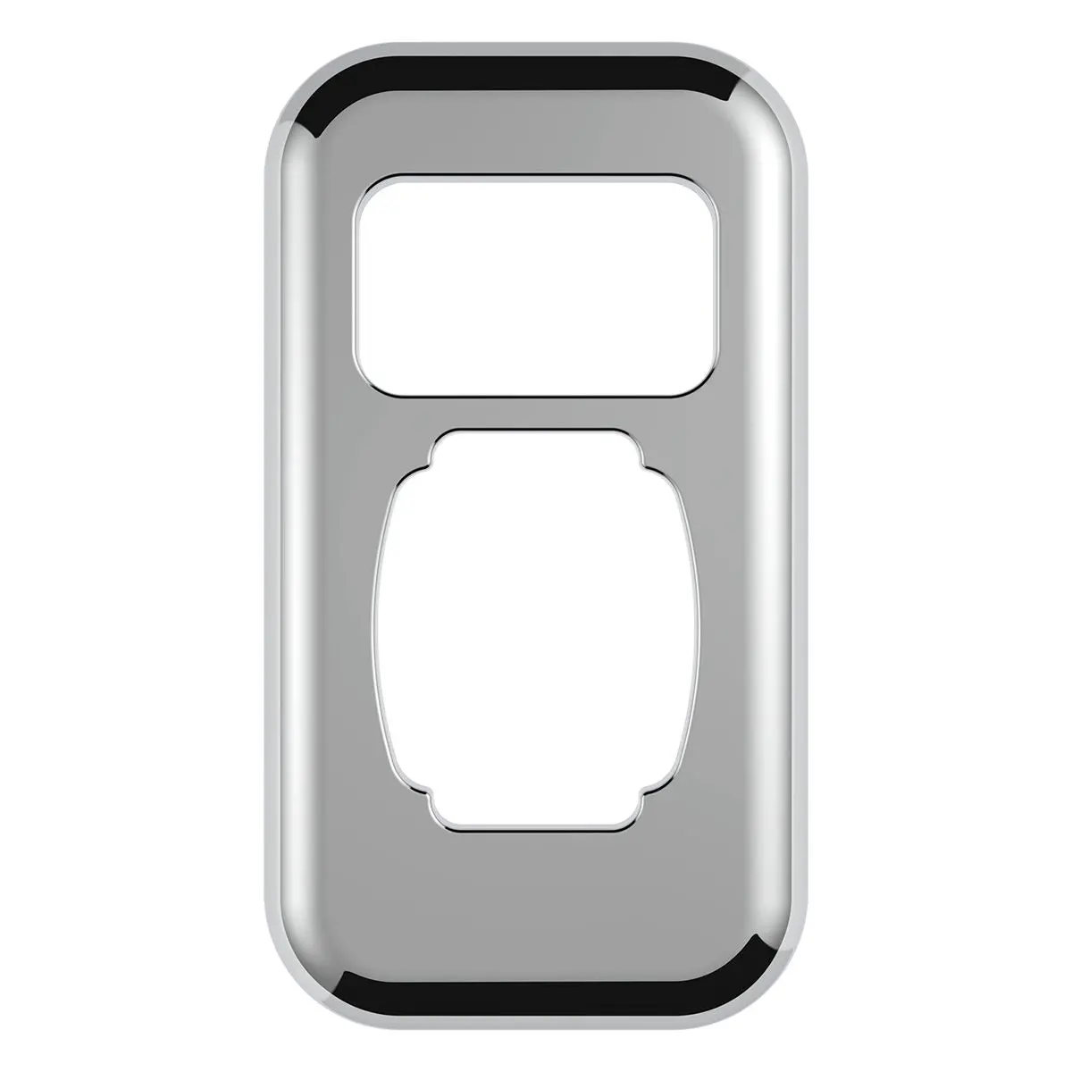 Chrome Plastic Dimmer Switch Trim For Peterbilt #41709 1