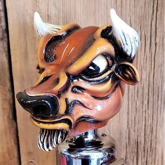 El Toro Copper Bull Shift Knob #Vc-Bull-Cpr (1/2"-13 Female Threads) 1
