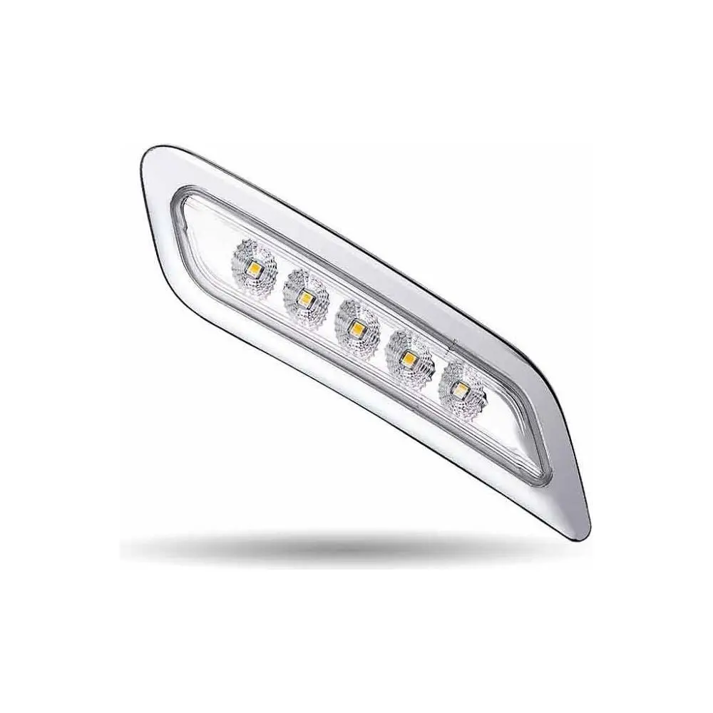 #Tled-P200ca Peterbilt Amber Turn & Marker Door Led Light - Passenger Side 579, 567 & 587 1