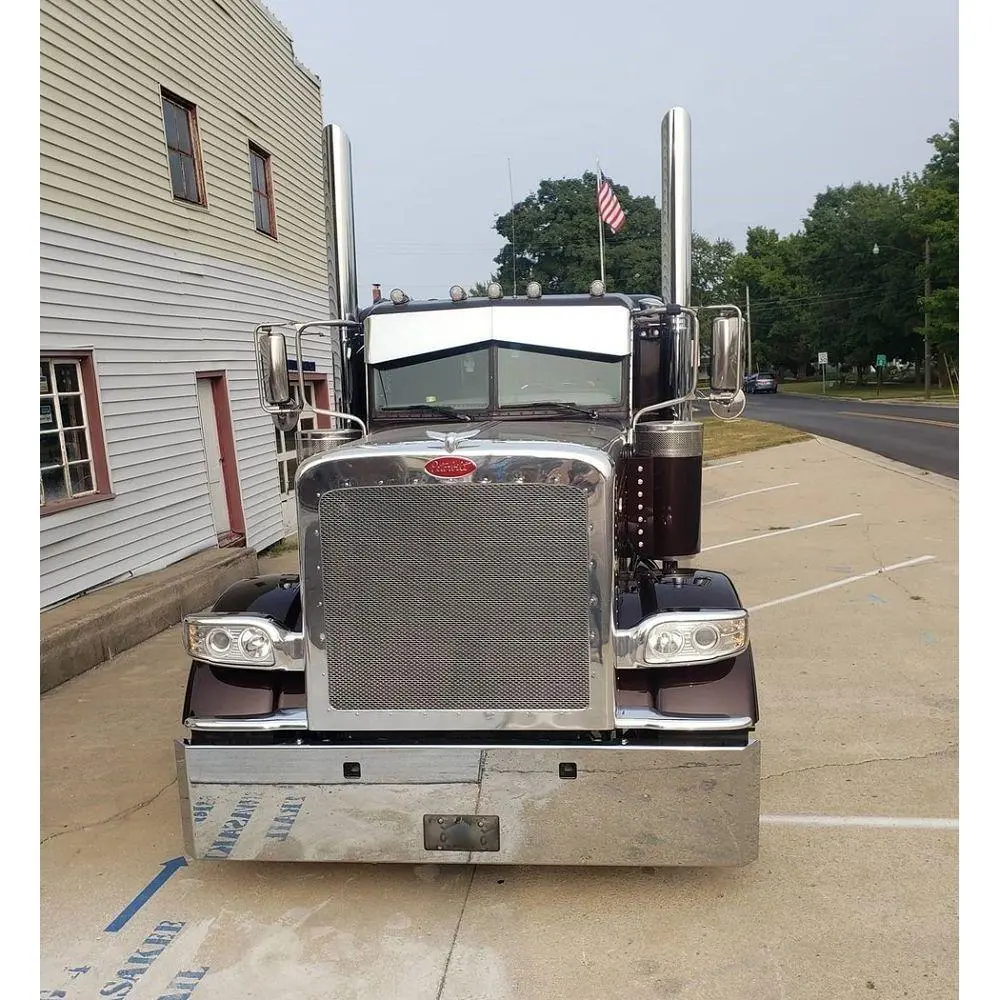 B22-10D-20-1123 20", Mitered, Blind Mount, Tow Holes (Peterbilt 388,389,589,567 Kenworth W990) 1