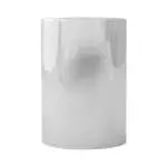 #10243 Chrome Plastic Cylinder Push-On Nut Cover 33Mm X 3-1/2"H 1