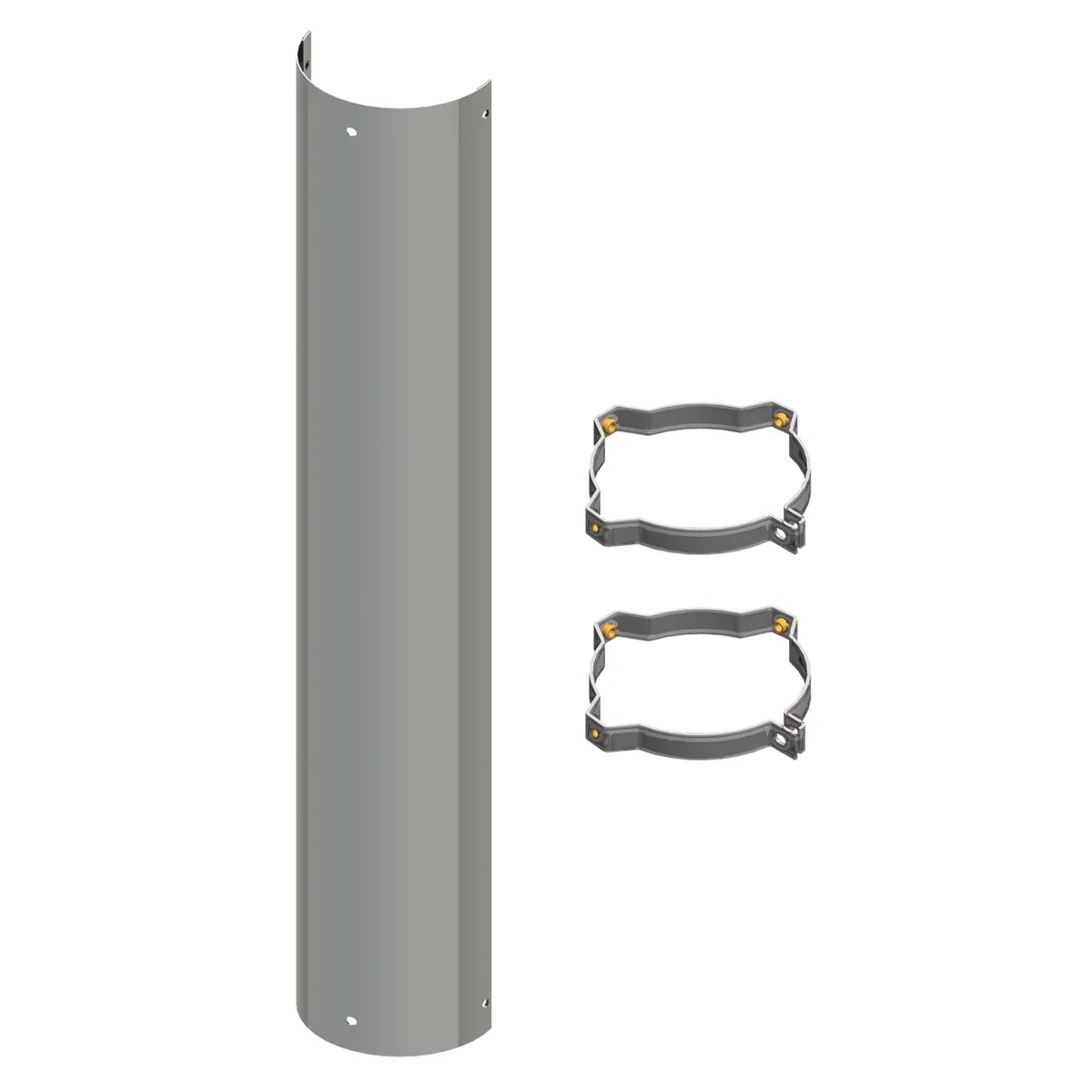 Hsj05-048-5103 5" Solid Heat Shield 1