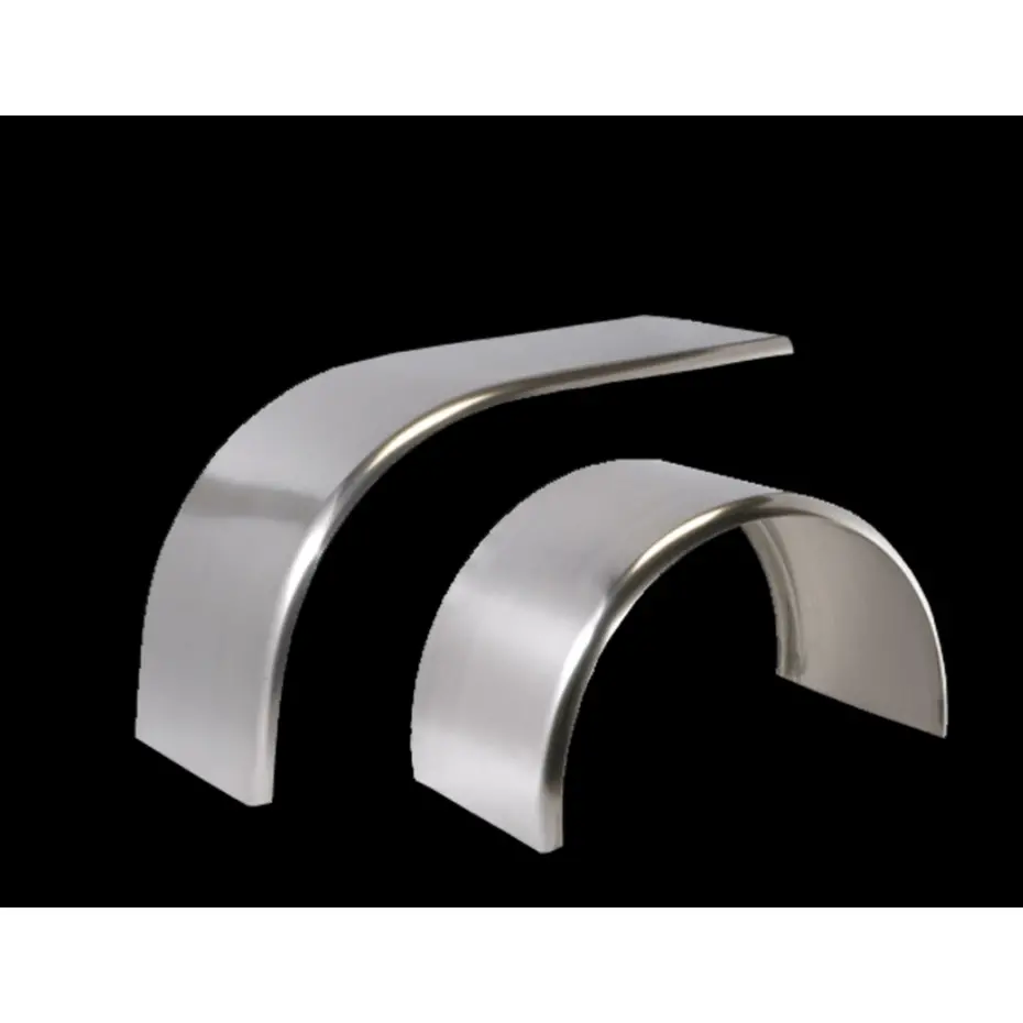 #5230 Half Fender; Extra Long; 125 Smooth Alum. Single Radius Drop 30H X 25W X 52L Sold By The Pair 1