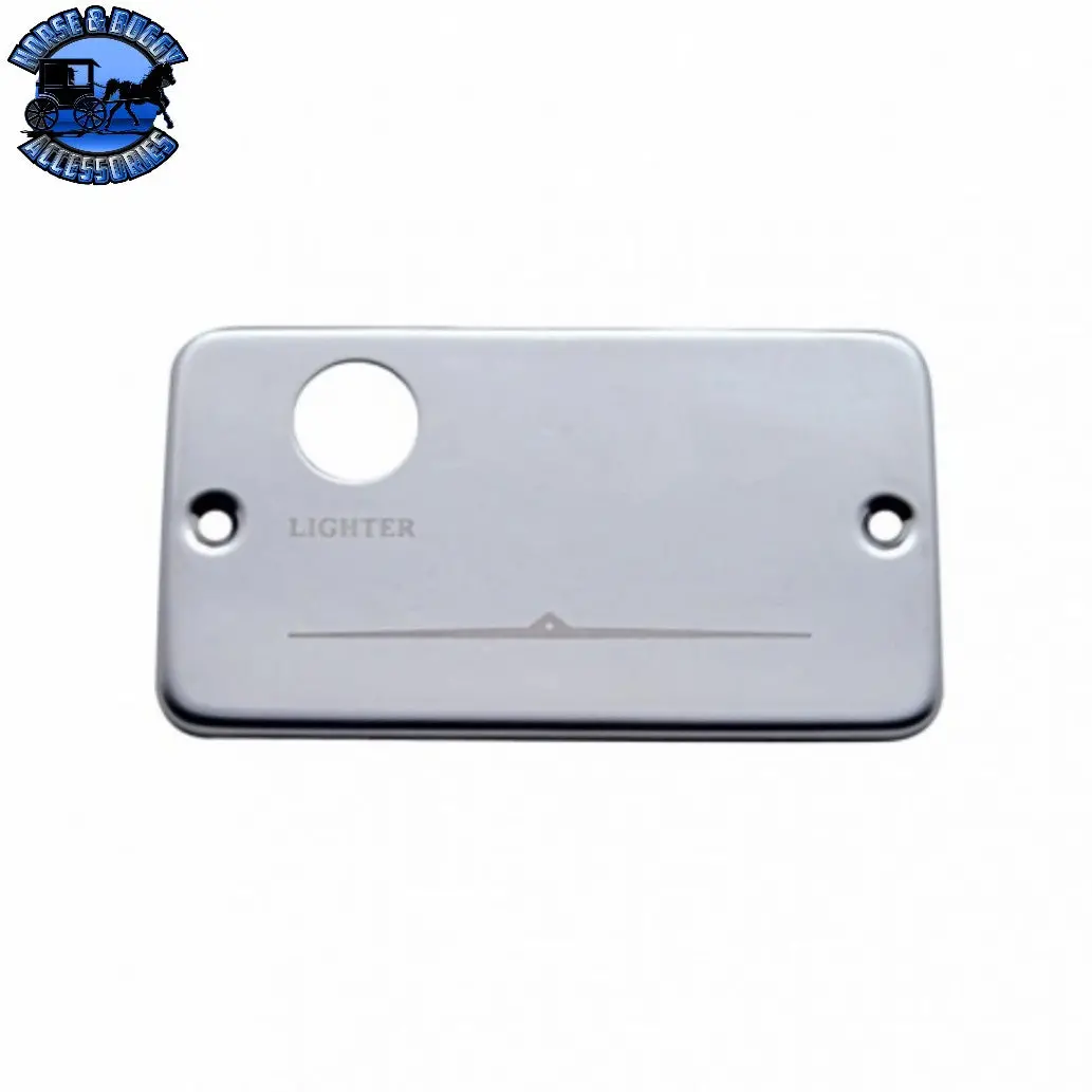 Stainless Steel Switch Name Plate For Freightliner - Lighter Only #48119 1