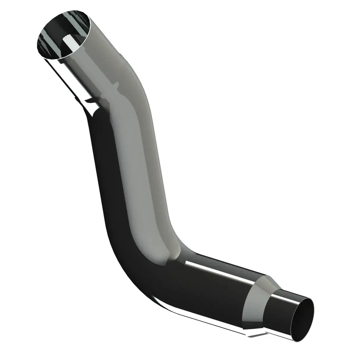 Kw07-E18616lb 7" Reduced To 5" Kw W900 Exhaust Left Elbow 1