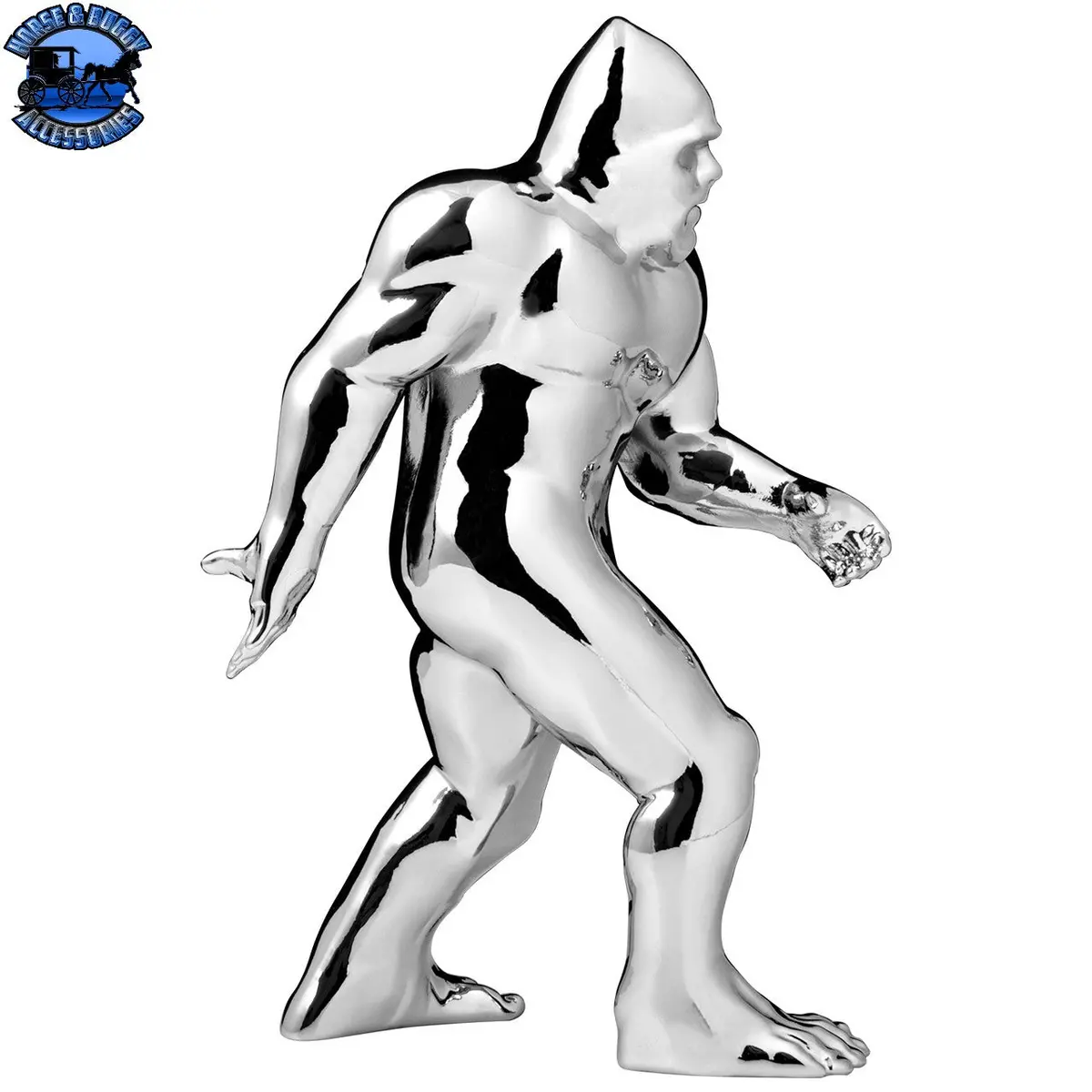 48194 Bigfoot Ornament (Chrome) 1