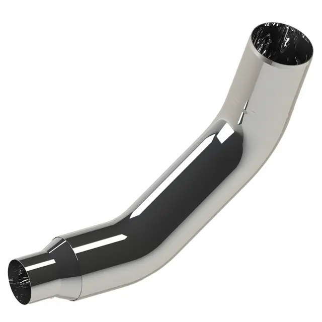 Kw06-E1271rb-1103 Kw W900 6" Reduced To 5" Od Exhaust Elbow - Right Side 1