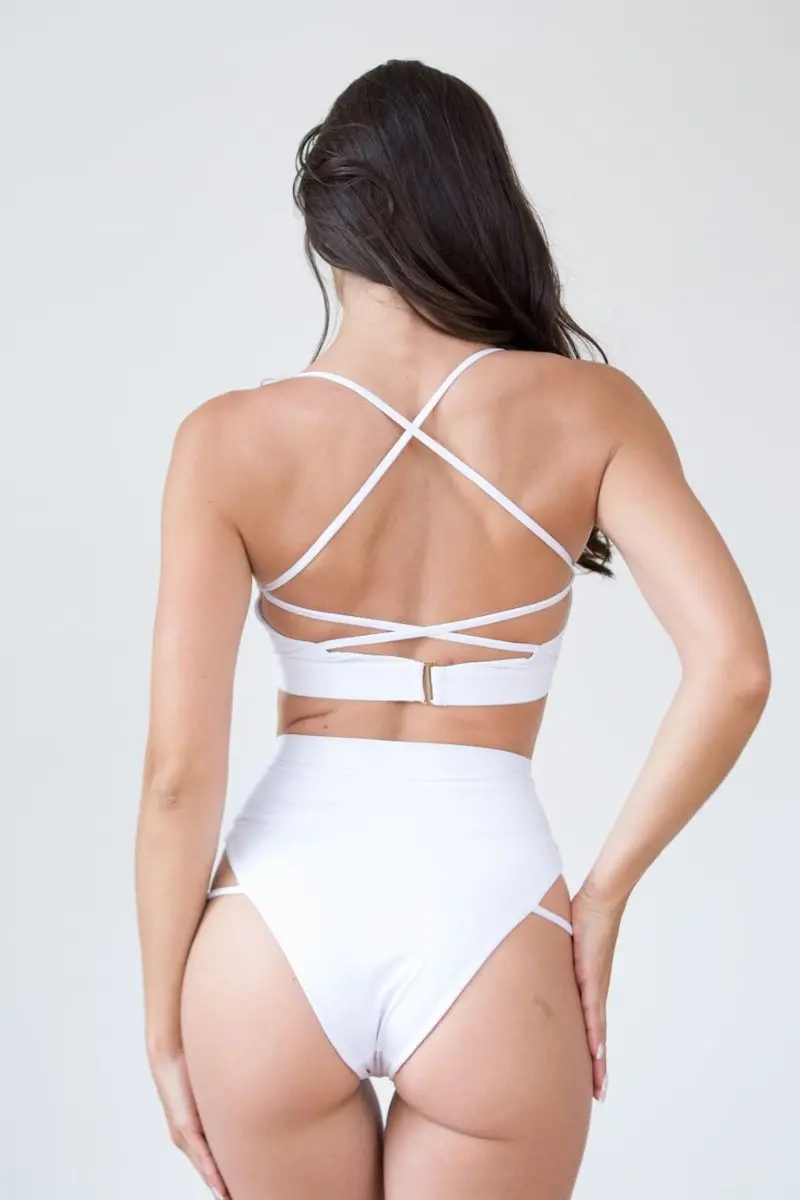 Pole Addict Isla Top - White 1