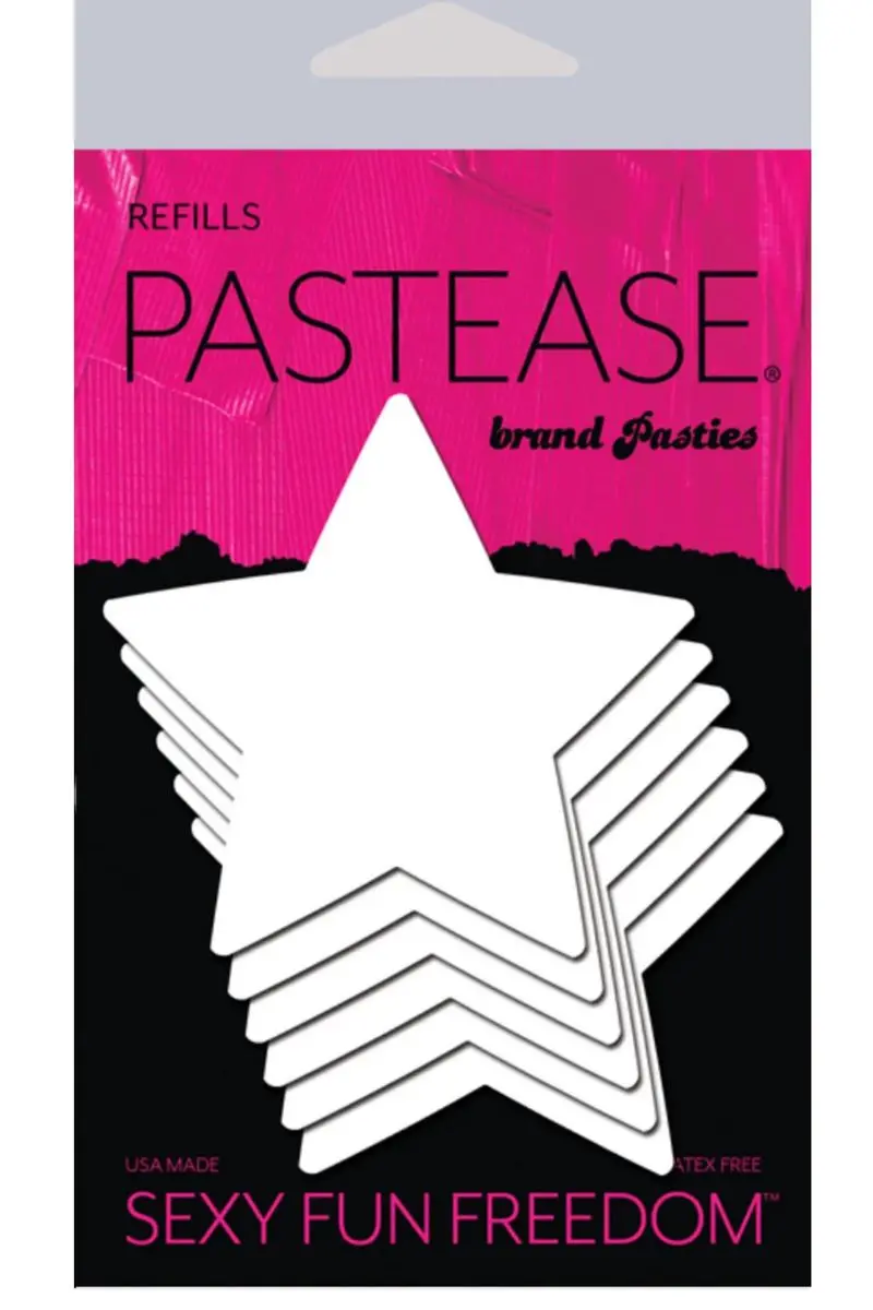 Pastease Sticky Back Refills 3 Pairs - Stars 1