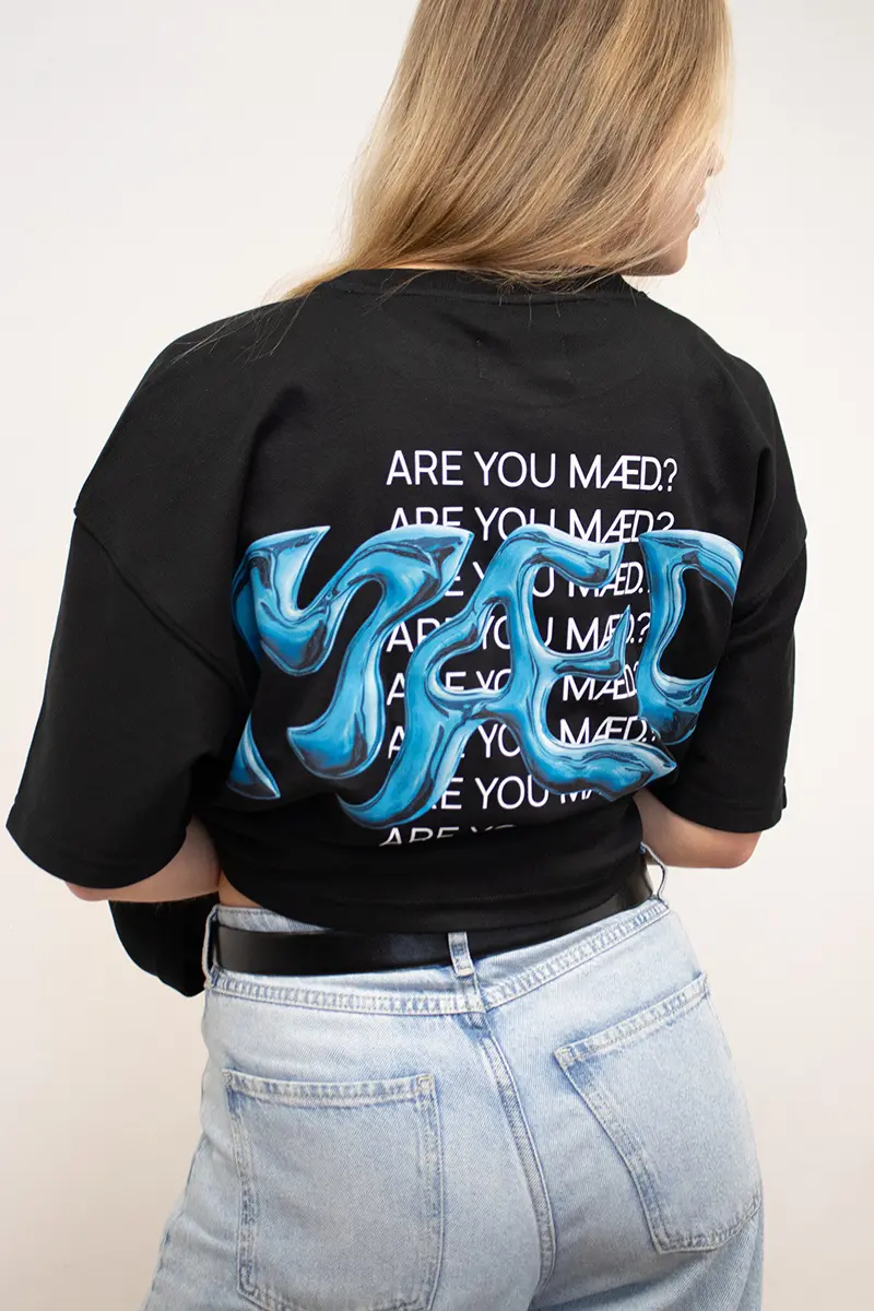 Mæd Liquid T-Shirts- Black 1