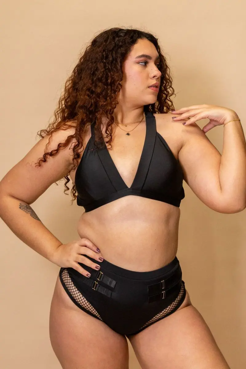 Tatiana Active Isla Top - Black 1