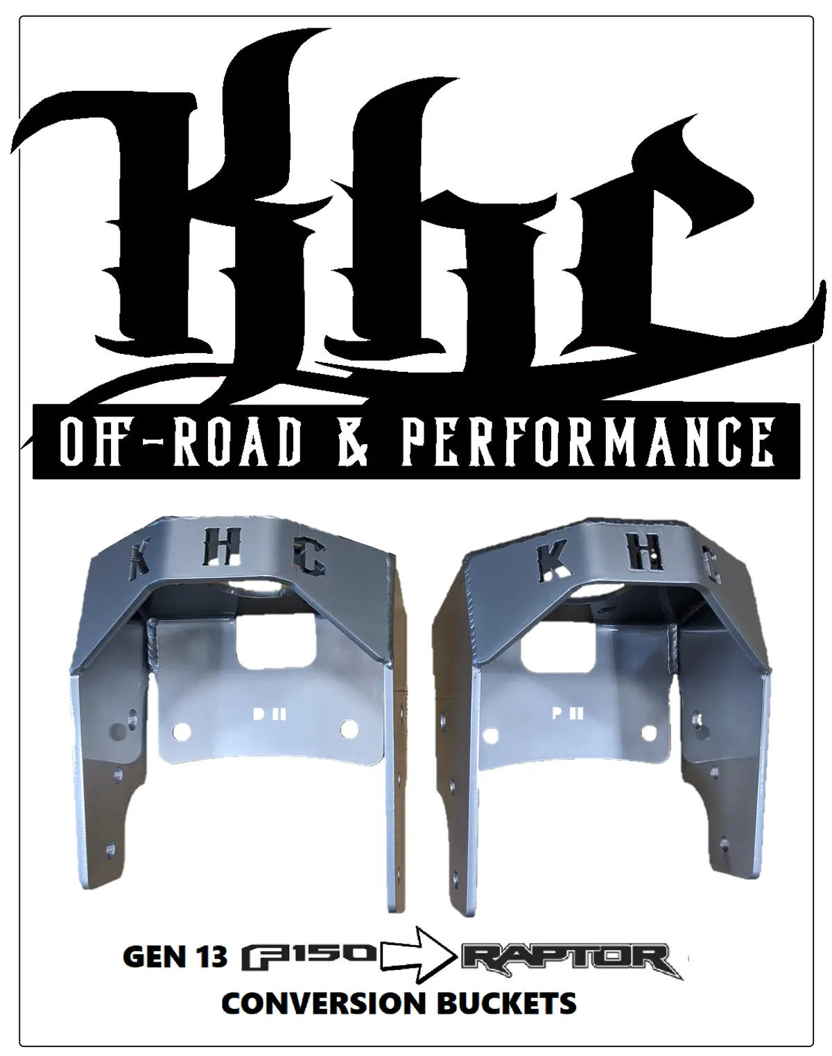 13Th Gen F150 (15'-20') → Gen 2 Raptor Coil Over Conversion Buckets 1