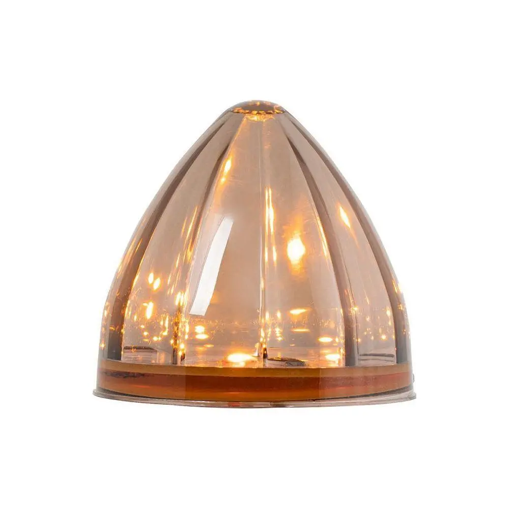 #79550 2" Amber/Smoke Watermelon Led Light In Smoke Lens 1