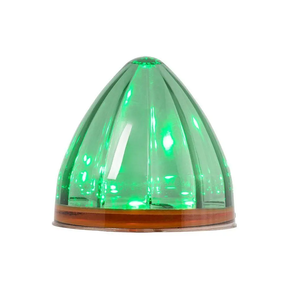 79554 2" Blue/Smoke Watermelon Led Light In Smoke Lens 1
