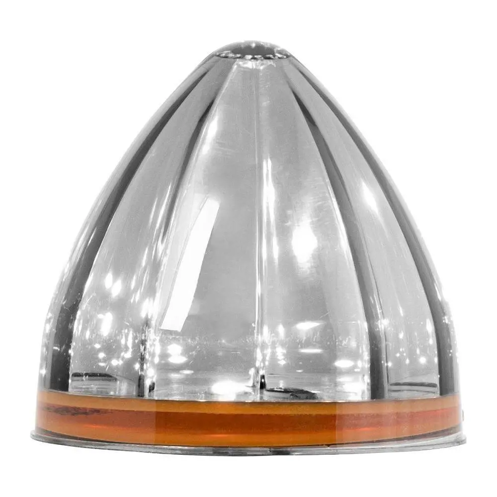 79557 2-1/2" White/Smoke Watermelon Led Light In Smoke Lens Marker/Clearance 1