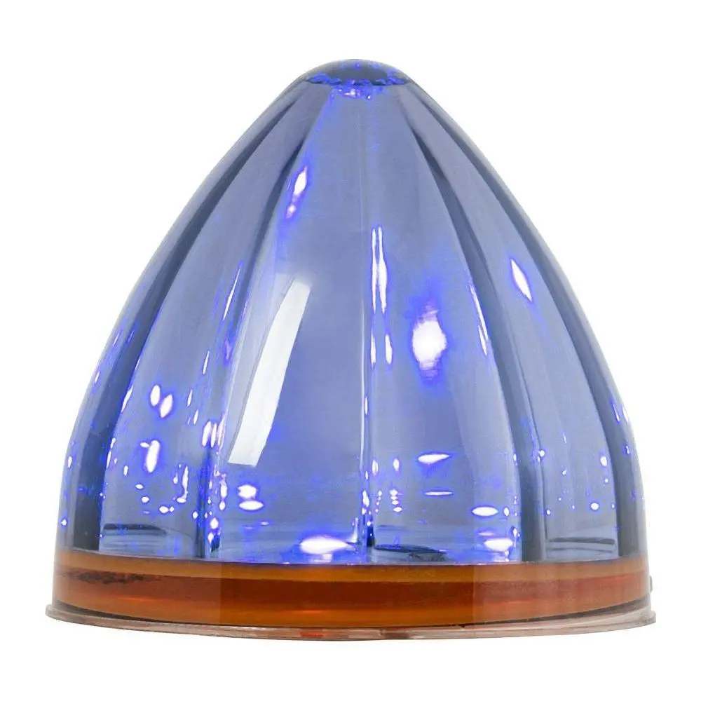 79558 2-1/2" Blue/Smoke Watermelon Led Light In Smoke Lens Marker/Clearance 1