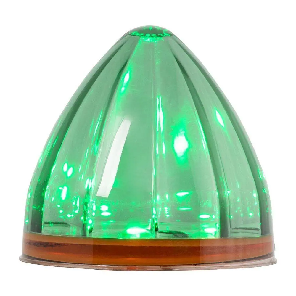 79559 2-1/2" Green/Smoke Watermelon Led Light In Smoke Lens Marker/Clearance 1