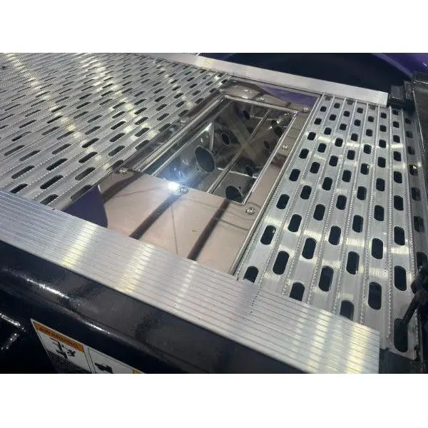 #9001 11 Gauge Stainless (New Style Slide In) Recessed Airline Box /Single Electric Dual Air (For Merritt Deck Plates) 1