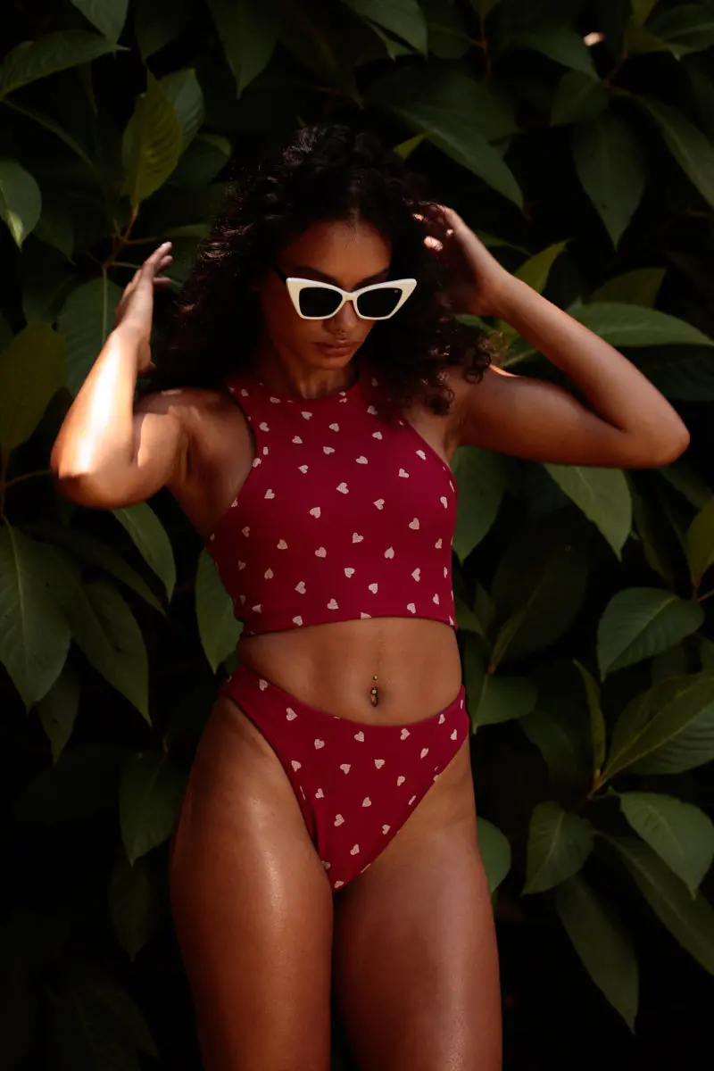 Rolling Ki High Waisted Hot Pants - Sweetheart 1
