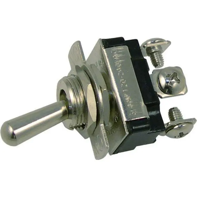 Pmv5546pt Heavy Duty Toggle W/3 Screw Terminals 15 Amp 12V S.P.D.T On/Off/On 1 Pc. 1