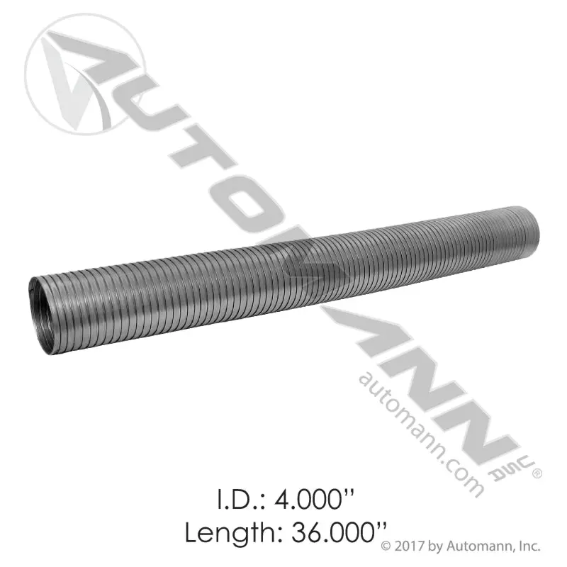 562.U7340-36G - Flex Tubing 4In X 36In Galvanized 1