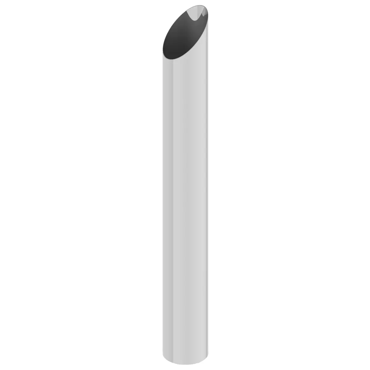 El108a-064-1103 8"X64" Elite Finish Mitered Exhaust Stack 1