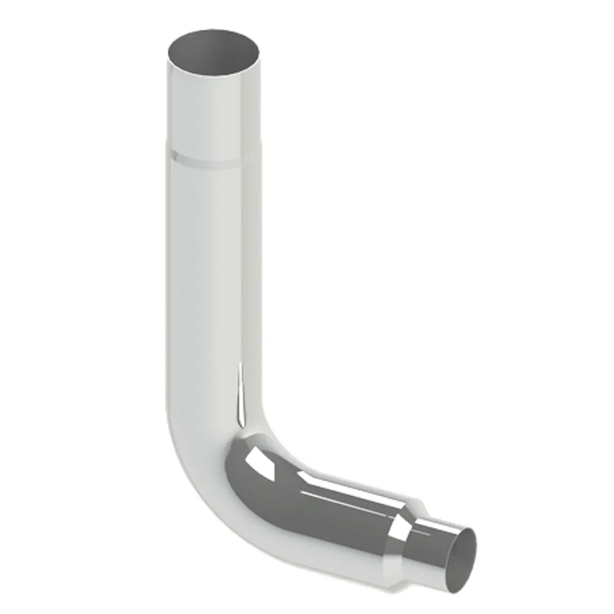 Ell9008-E29-B20-1103 8" Reduced To 5" 90 Degree Elite Finish Exhaust Elbow 1