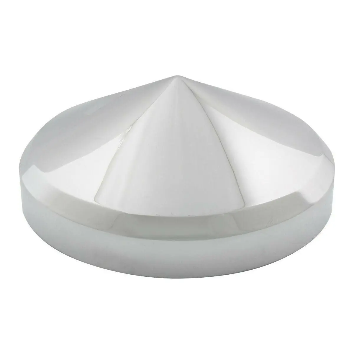 International Truck Semi Rear Chrome Hub Cap Oem Cone Style Edge New 8 1/4 20140 1