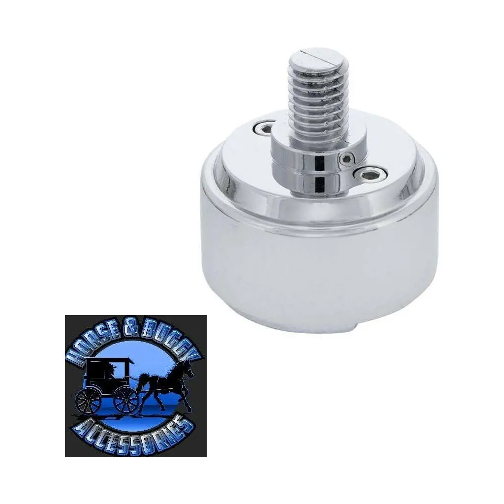 #70799 1/2"-13 Thread-On 9/10 Speed Shift Knob Chrome Mounting Adapter 1