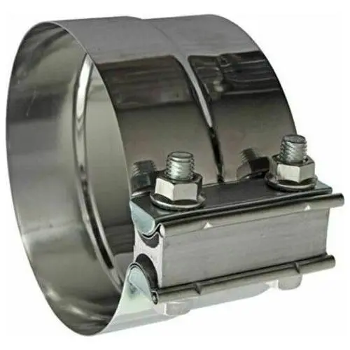 Dp-50Tq-500S 5" Universal Pre-Formed Band Clamp Torctite Stainless Exhaust Step Lap Joint New 1