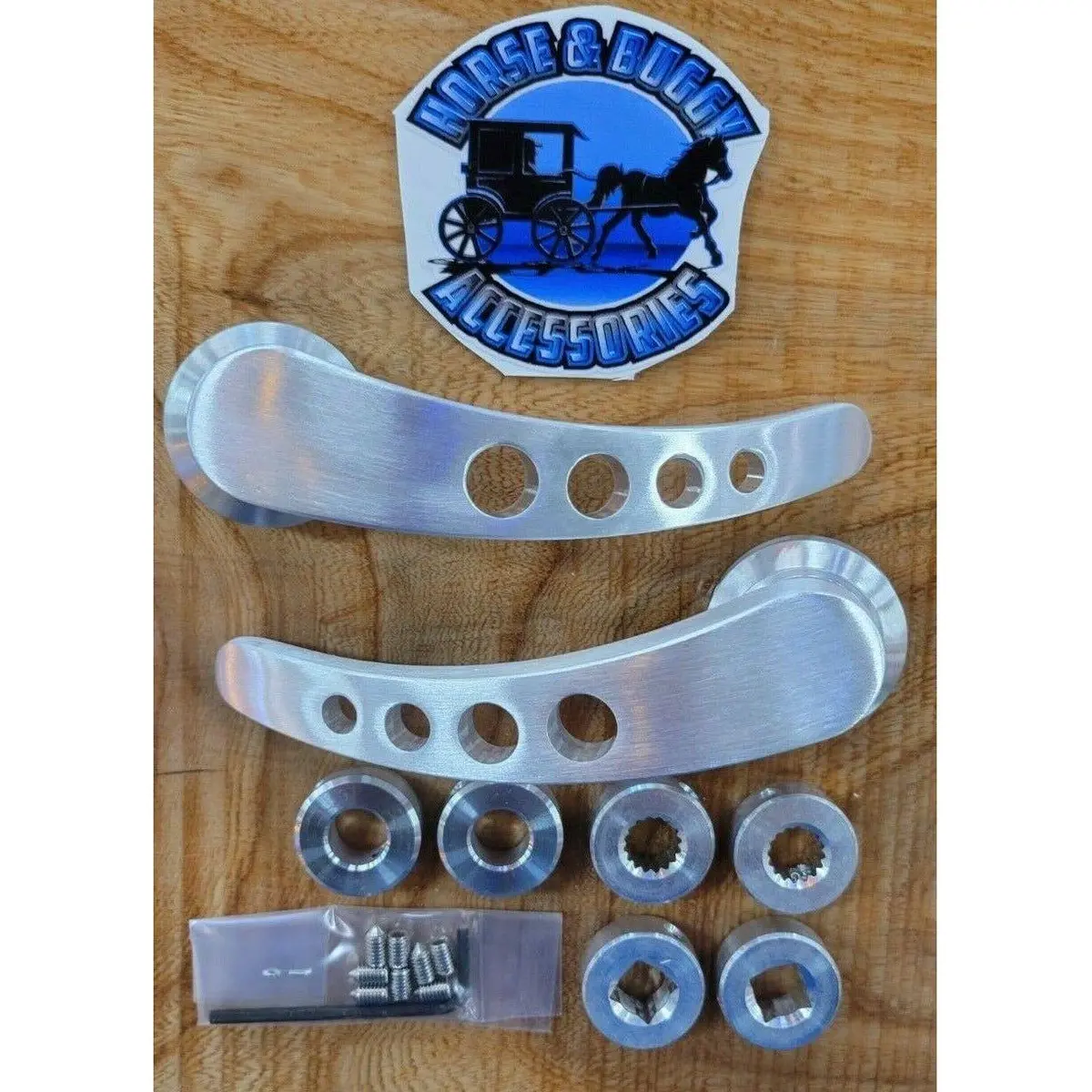 Billet Door Handle Kit Universal Pickup Truck Rat Rod Ford Chevy Mopar #24039 1