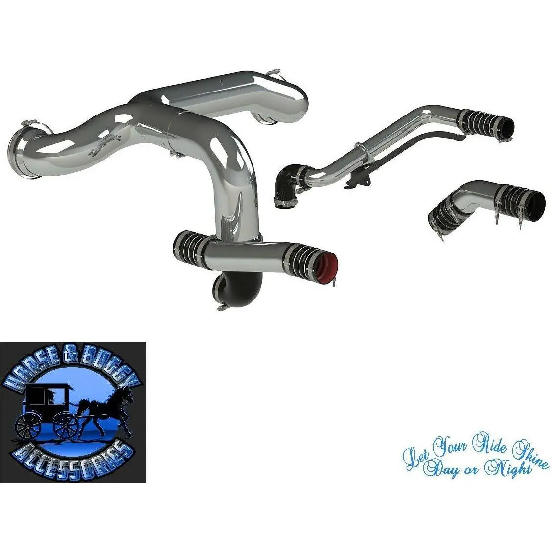 Aik-389-Isx Peterbilt 389 2011-2017 Cummins Isx Air Intake Kit 1